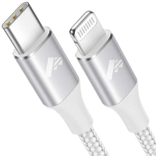 Cabo USB C para Lightning 2M carregador iPhone carregamento rápido MFi certificado cabo iPhone USB C nylon trançado USB tipo C para Lightning cabo para iPhone 14 13 12 11 Pro XS MAX XR X 8 7 6S 6 Plus
