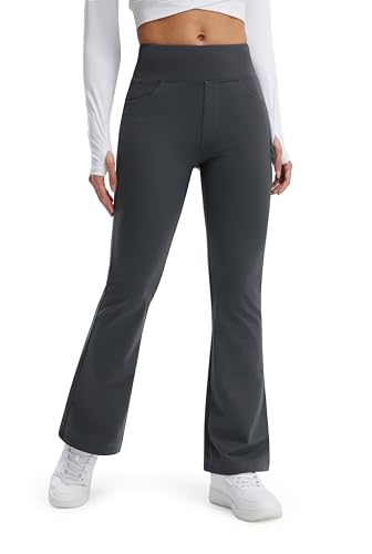 Libin Mulher sino térmicas leggings para inverno de caminhadas trekking desporto impermeáveis ioga bootcut calças com bolsos