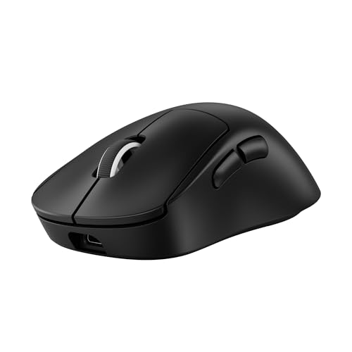 Logitech G PRO X SUPERLIGHT 2 DEX LIGHTSPEED rato sem fios para jogar, rato leve Pro-Grade de 60 g, com 5 botões programáveis, sensor de 44000 DPI, 8 K Polling, carregamento USB-C, para PC/Mac, preto