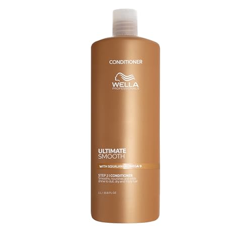 Wella Professionals Ultimate Smooth - Shampoo, condicionador, máscara, Sérum Miracle Oil - tratamento para o cabelo com Esqualano e Omega 9, cabelo seco, encerrado e crespado