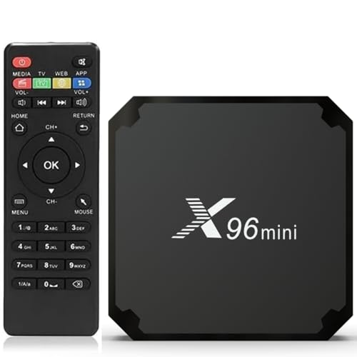 X96 Mini TV Box, Android 11,0 caixa TV 2GB/16GB, caixa Android TV 4K com Amlogic S905W2 Quad-Core chipset 64 bits WiFi 2,4G, 4K HD, H.265 by puersit