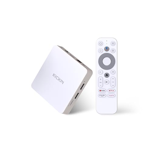 Android 11.0 TV Box, 2 GB RAM 32 GB ROM certificado pelo Google, Dolby Atmos, S905Y4 Quad-Core 4K HDR Android Box, assistente de voz Google Disney, Wi-Fi de banda dupla Bluetooth 5.0 TV Box Android