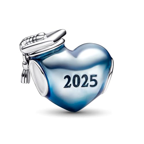 PHCLASY 2025 Graduação Charms contas pendente compatível europeu pulseira colar, graduação Charm para mulher