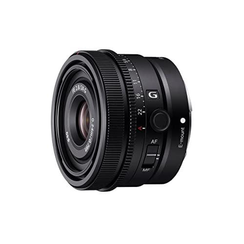 Sony SEL24F28G - Alvo Full-Frame FE 24 mm F2,8 G, alvo de alta qualidade da série G (grande angular, alvo de paisagem)