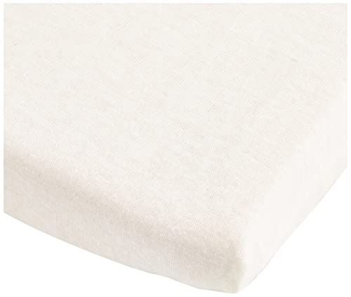 Lençol-capa para berço de algodão babyCalin, cor crua, 40 x 80 cm