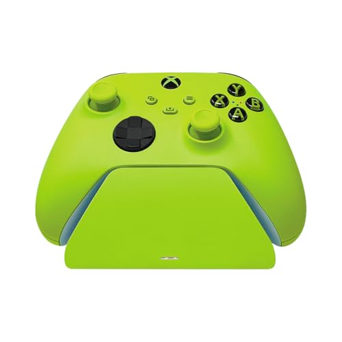 Razer Universal Quick Charging Stand - Suporte de carregamento rápido para comandos Xbox (carregamento rápido, compatibilidade universal para comandos novos e antigos) amarelo