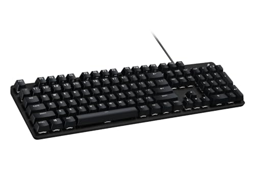 Logitech G 413 SE Full-Size Teclado mecânico para jogos, disposição QWERTY US internacional - preto