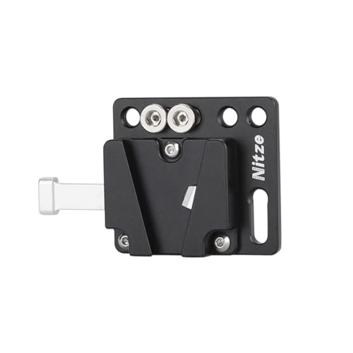 Nitze Mini V Mount Adapter placa de bateria de montagem em V universal - N21C