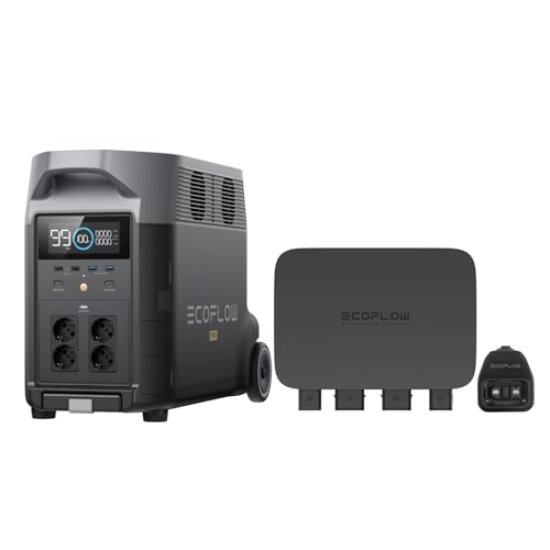 Carregador através do alternador EF EcoFlow de 800 W, carregador rápido CC-CC tipo 3 em 1 para EcoFlow Delta Pro, mantenedor de veículo de bateria e dispositivo de inicialização, carregamento 3,6 kWh