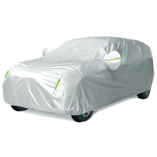 BEXITA SUV Capa para carro de algodão impermeável exterior interior universal à prova de pó à prova de neve proteção UV para SUV; tamanho S: Max445 cm