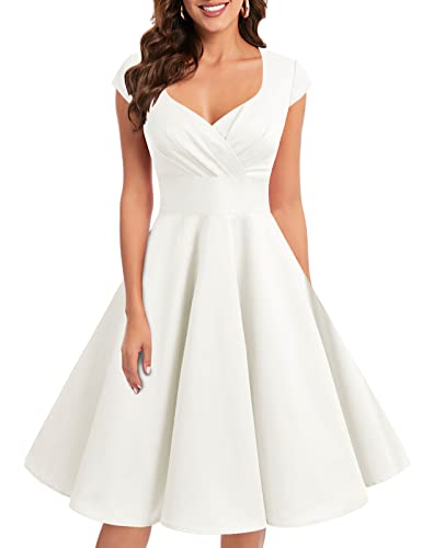 Bbonlinedress - Vestido vintage de noite com decote em V