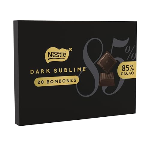 NESTLÉ DARK Sublime Chocolate preto 85% estojo 144 g