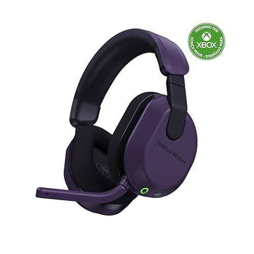 Turtle Beach Stealth 600 Morado Auriculares de Juego inalámbricos multiplataforma Xbox Series X|S, Xbox One, PC, PS5, PS4, y Otros Dispositivos móviles con Bluetooth