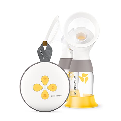 Medela Swing Maxi extrator de leite elétrico duplo, mais leite em menos tempo, recarga via USB, funis PersonalFit Flex e tecnologia 2-Phase Expression