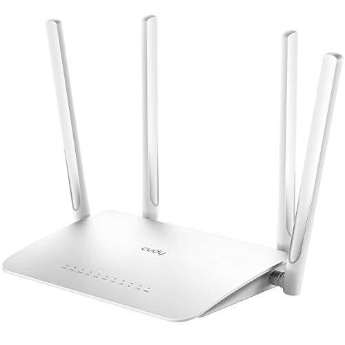 Cudy WR1300 Gigabit Router Wi-Fi de banda dupla AC1200 sem fio, 5 portas Gigabit, 4 antena externa, 2,4 GHz/5 GHz, modo de ponto de acesso, MU-Mimo, 128 MB RAM, OpenWrt, PP, PP, PP, PP. TP/L2TP. -VPN