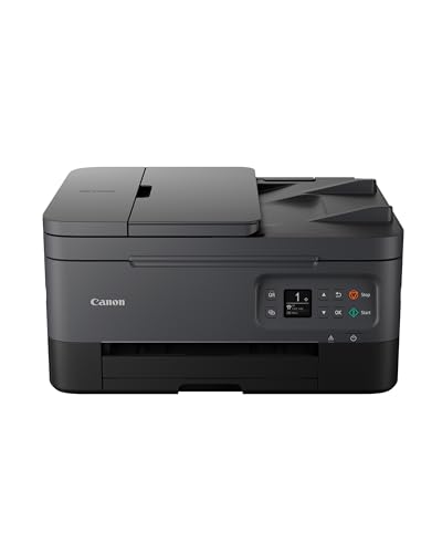 Canon Pixma TS7450i Impressora multifunções 3 em 1, sistema de jato de tinta, impressão, digitalização e cópia, Wi-Fi, Pixma Print Plan, impressão em frente e verso, ADF de 35 folhas, bandeja traseira