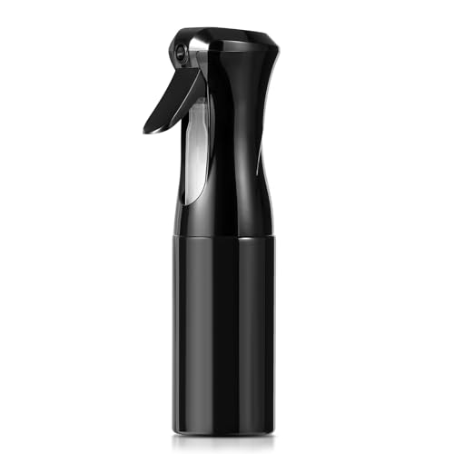 Oderra Pulverizador de água de cabeleireiro, 200 ml fino névoa frasco spray spray contínuo, adequado para cabelo, rosto, plantas e animais de estimação