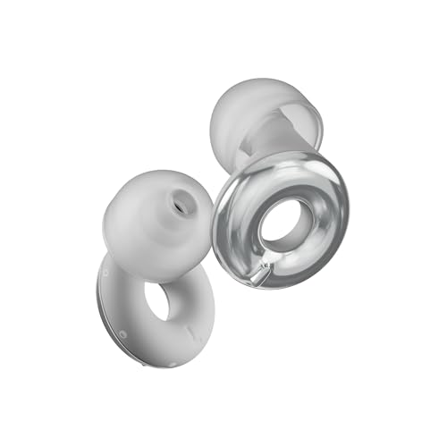 Loop Switch 2 tampões ajustáveis – 3 modos de redução de ruído para maior controlo, redução de ruído flexível para concentrar, viajar, socializar, festivais, 20-26 dB SNR de redução de ruído