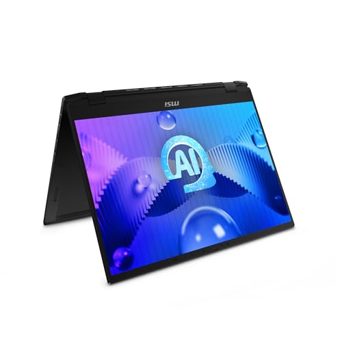 MSI Summit E16 AI Studio A1VFTG-015ES Computador portátil tátil 16" 16:10 QHD+ 165Hz (Intel Core Ultra 7 155H, 32 GB RAM, 1TBB SSD, RTX 4060-8GB, Windows 11 P. ro) Ink Black, teclado QWERTY espanhol