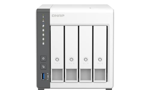 QNAP TS-433-4G - NAS-Server preto