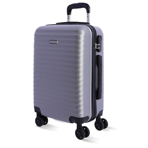 DON ALGODON - Maleta Cabina 55x40x20 - Maletas de Viaje Cabina Resistente Ryannair - Trolley Equipaje para Avion Resistente con 4 Ruedas de 360º y Candado Numérico, Iris