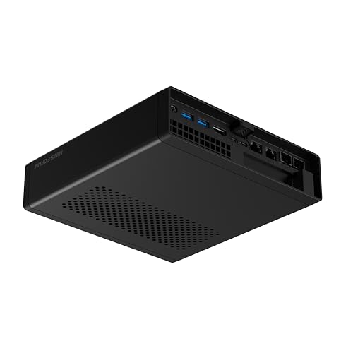MINISFORUM MS-A2 Mini Workstation, AMD Ryzen 9 7940HX de 16 núcleos e 32 fios até 5,2 GHz, AMD Radeon 610 M, 32 GB DDR5/1 TB PCIe 4,0 SSD, HDMI/USB-Cx 2/2,5 G, RJ45 x 2/1 0G SFP + x 2, PCIEx16