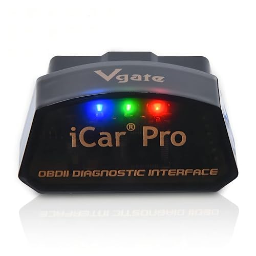 Vgate iCar Pro Bluetooth 4.0 (BLE) OBD2 Fault Code Reader OBDII Code Scanner Car Check Engine Light para iOS/Android
