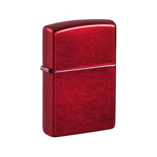 Zippo 21063 - Isqueiro de metal com design Candy appley, vermelho