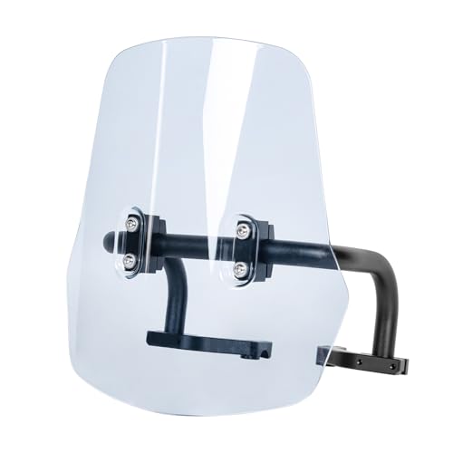 Para-brisas de motocicleta refletores de ecrã de vento para moto compatível com CRF 250L CRF 250S 2013-2022 CRF 250M 2013-2017 CRF300L 2021-2023, fumado