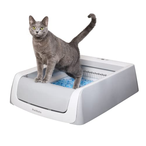PetSafe - ScoopFree - Areia auto-limpeza para gatos, segunda geração - sem necessidade de limpar, controlo superior de odor, monitorização da saúde