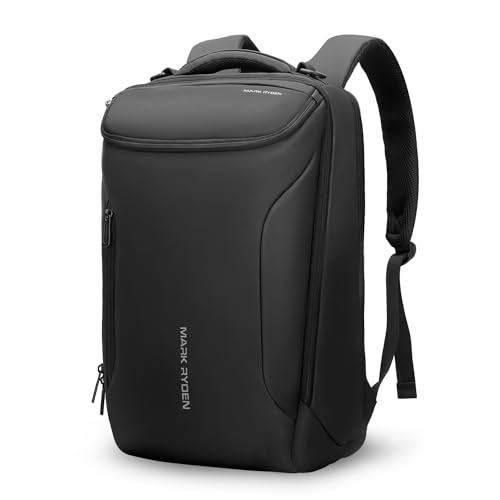 MARK RYDEN Mochila impermeável para homens portáteis. Mochila moderna para viagens universitárias ao ar livre com