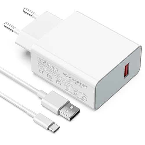 Carregador 67W USB C para Xiaomi 13T 13 Lite 13 Pro 12 12S Ultra 12X 11 10 9 8, Redmi Note 13 12 Pro 5G 11s 10 9 8 Poco M6 Pro M5 M4 X6 Pro X5 X4 GT X3 F6 F5 Pro F4 F3 Adaptador Turbo Hyper Charger