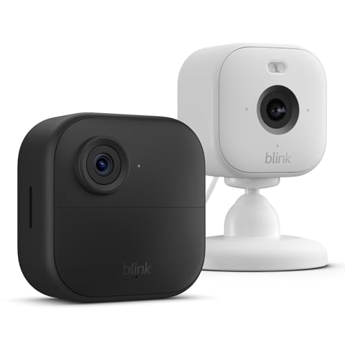 Nueva Blink Outdoor 4 (sistema de 1 cámara con Sync Module Core incluido) + Blink Mini 2 (blanco)