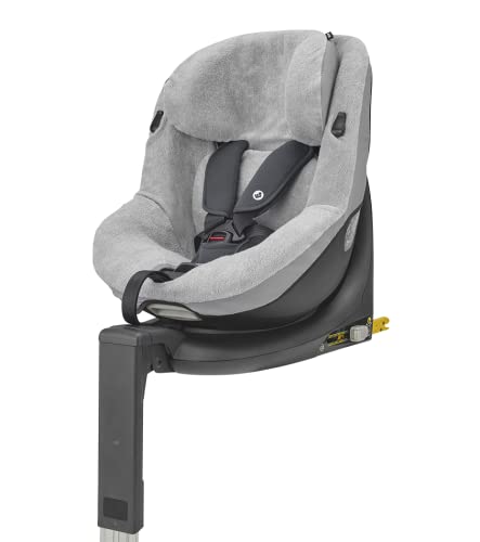 Maxi-Cosi Capa de verão, adequada para Maxi-Cosi Mica & Mica Up, capa de assento para crianças, capa de assento para dias quentes de verão, cinzento fresco, cinzento