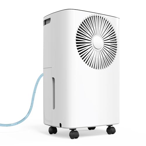CONOPUPlus 12 litros/dia desumidificador, drenagem contínua, desumidificação automática, modo de sono, 24 HTimer ENC/APAG, desumidificadores baixo consumo, proporcionando uma experiência confortável e