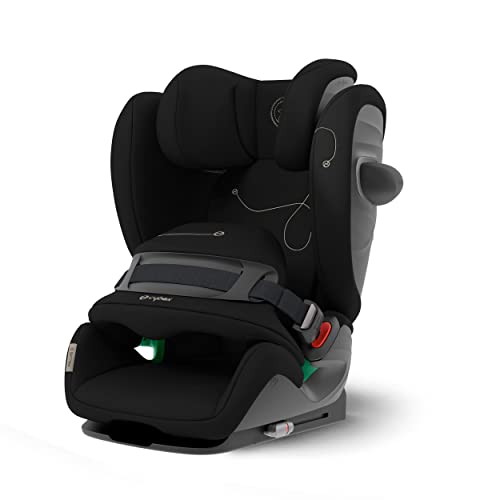 Cybex Gold Cadeira de carro Pallas G i-Size, 76 - 150 cm, 15 meses a 12 anos, aprox. 9 a 50 kg, preto (lua preta)
