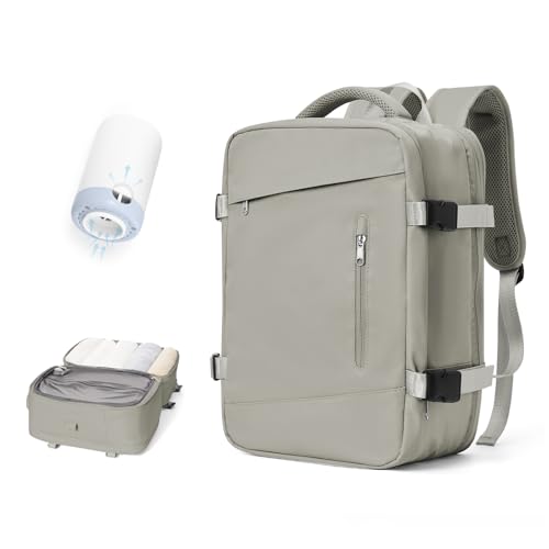 BJLFS Mochila a vácuo mochila viagem cabine avião 40 x 20 x 25 mulher Ryanair malas de mão de viagem EasyJet bagagem de mão cabine avião mochila de caminhada mochila para voar