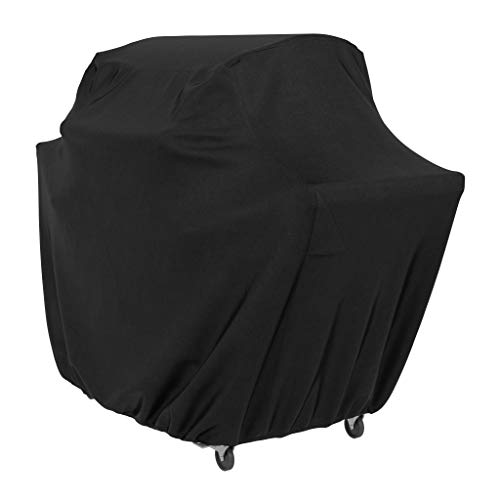 Amazon Basics Capa para churrasco exterior a gás, impermeável, 117 x 61 x 117 cm, cor preta