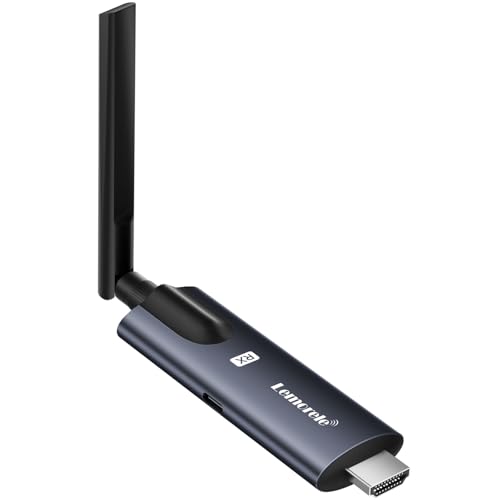 Receptor HDMI sem fios Lemorele para kits R1000 R1010, suporta até 4 receptores RX e 1 transmissor TX máximo.