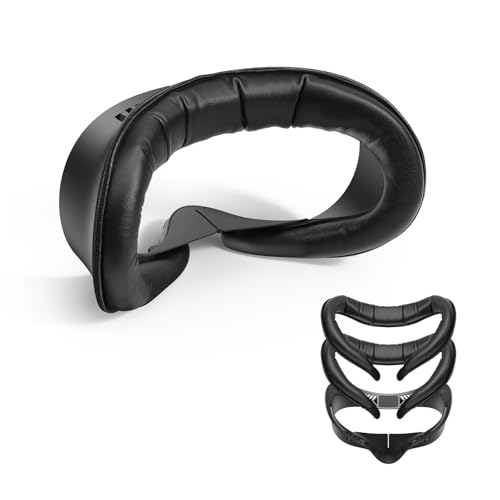 KIWI design V4 Face Cover, 2 Almofada de interface facial compatível com Meta Quest 3S, não compatível com Meta Quest 3