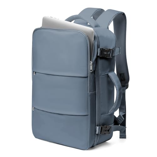 BJLFS Mochila viagem cabine avião 40 x 20 x 25 mulher mochila a vácuo Ryanair mala bagagem de mão 40 x 20 x 25 Ryanair mala de viagem homem malas de viagem cabine mochila portátil 14 polegadas para