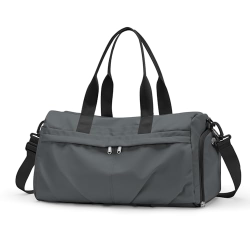 HYC00 Saco de ginásio desportivo mulher homem bolsa de desporto grande bolsa de ginásio com compartimento sapatos e bolso Wet bolsa de fitness bolsas de desporto de mulher Sports Gym Bag Hospital