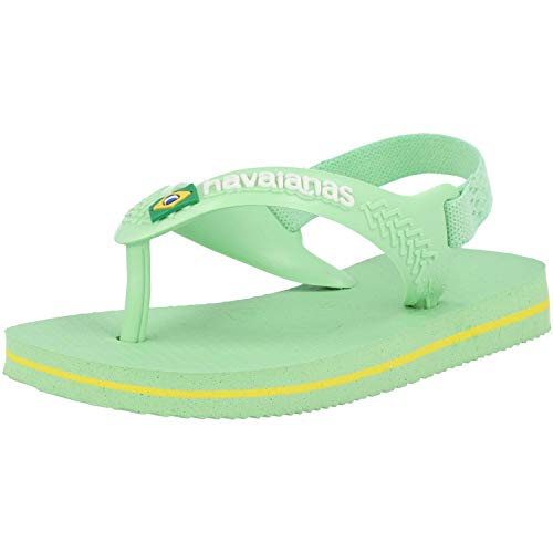 Havaianas Baby Brasil Logo II, Sandalias Unisex bebé