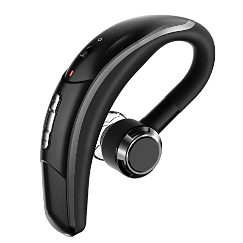 Auriculares Bluetooth CVC6.0 com cancelamento de ruído, auriculares sem fios, estilo de negócios, mãos livres no ouvido, auriculares sem fios com microfone, 280 horas em espera, auriculares