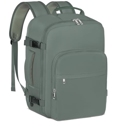 OTAHGK Bagagem de mão mochila de viagem 45 × 36 × 20 para Easyjet, 40 l malas de cabine mala de viagem mochila casual assento inferior bagagem de mão mochila para portátil de 17 polegadas escola,