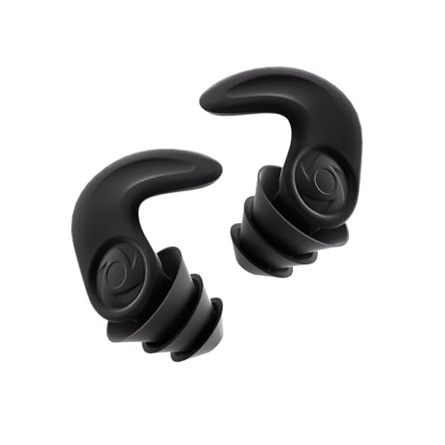 Tampões ouvidos ruído dormir anti-ressono & ruído - tampões ouvidos natação, seguros laterais, natação e corrida - para viagens, trabalho e desporto preto