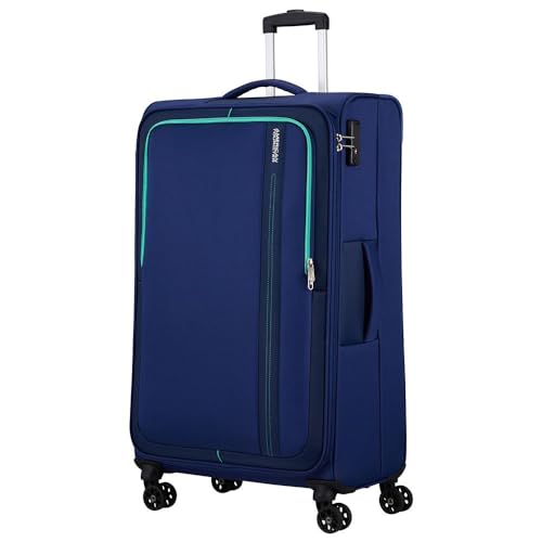 American Tourister Sea Seeker Spinner, malas e carros, Azul (combate navy), Malas e carros
