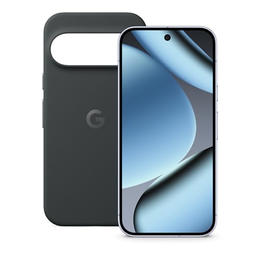 Google Pixel 10 Pro - Smartphone Android livre com Gemini, sistema de câmara traseira tripla, bateria de mais de 24 horas - pedra da lua, 128 GB capa Pixelsnap para Pixel 10 & Pixel 10 Pro - Obsidiana