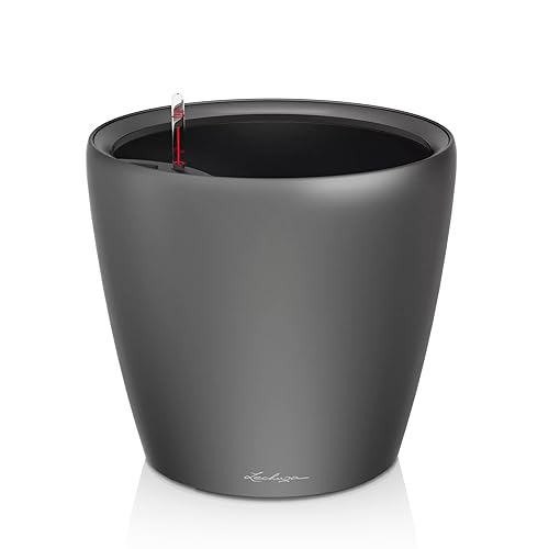 LECHUZA Clássico premium LS 21 antracite metalizado 16023