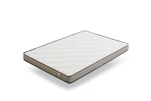 HOGAR24 ES - Colchão viscoelástico 135 x 190 - Essence Visco - conforto superior com adaptação ergonómica ideal: tecnologia avançada de ventilação para um sono reparador, altura 15 cm.